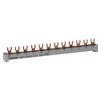 З'єднувальна шина, 3-фазна, 16mm2, 80A, 18 MU, BBUE 3L 16 M18