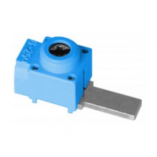 Кабельний зажим боковий Wide Pin 63A сірий, ITAW P 63A G