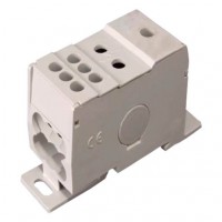 Розподільчий блок 1полюсний CU 1 input x 6 outputs 160A, PDB 1P CU 1x6 160A