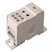 Розподільчий блок 1полюсний CU 1 input x 2+5+4 outputs 400A, PDB 1P CU 1x2+5+4 400A