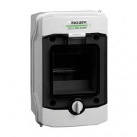 Модульний щиток, настінного монтажу, IP65, 1 ряд, 6 модулів, PHS 6T