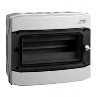 Модульний щиток, настінного монтажу, IP65, 1 ряд, 18 модулів, PHS 18T