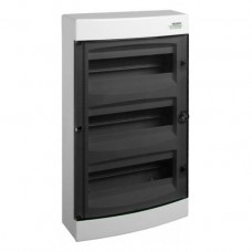 Модульний щиток, прозорі дверцята, настінного монтажу, IP40, 4 ряда, 4x18 модулів, PNS 4x18T