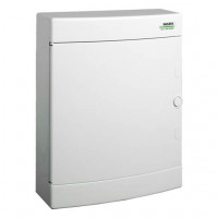 Модульний щиток, білі дверцята, настінного монтажу, IP40, 2 ряда, 2x12 модулі, PNS 24W