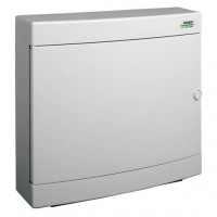 Модульний щиток, білі дверцята, настінного монтажу, IP40, 2 ряда, 2x18 модулі, PNS 2x18W