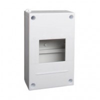 Модульний щиток, відкритий, настінного монтажу, IP30, 1 ряд, 2 модуля, PXS 2