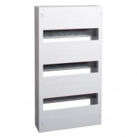 Модульний щиток, відкритий, настінного монтажу, IP30, 3 ряда, 3x12 модулі, PXS 36