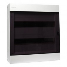 Модульний щиток, збільшений простір за DIN-рейкою, прозорі двері, накладного монтажа, 2 ряда, 36 мод