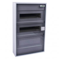 Модульний щиток, накладний монтаж, прозорі дверцята, IP40, 36 модулів, PNS-SD 36T