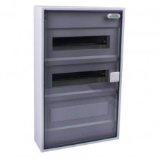 Модульний щиток, накладний монтаж, прозорі дверцята, IP40, 36 модулів, PNS-SD 36T