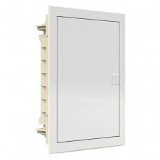 Модульний щиток із металевими дверцятами, вбудованого монтажа, IP40, 1 ряд, 12 модулі, PMF 12