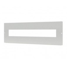 Фальш-панель з вирізом, білі, 1 ряд, 24MU, EMF FP 1 24