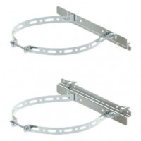 PM MHS 00 30, Комплект монтажу на опору, W=300mm, комплект 2 шт. (110677), PM MHS 00 30