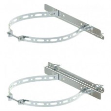 PM MHS 00 40, Комплект монтажу на опору, W=400mm, комплект 2 шт. (110678), PM MHS 00 40