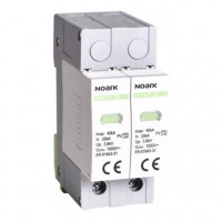 DC ПЗІП Ex9UEP, Клас ІІ, In=20kA, 600V DC, 2 модулі, для не заземлених PV систем, Ex9UEP 20 2P 600 (