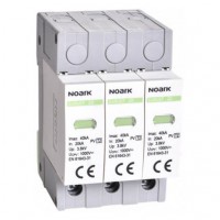 DC ПЗІП Ex9UEP, Клас ІІ, In=20kA, 1200V DC, 3 модулі, для не заземлених PV систем, Ex9UEP 20 3P 1200