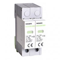 DC ПЗІП Ex9UEP, Клас ІІ, In=20kA, 750V DC, 2 модулі, для не заземлених PV систем, Ex9UEP 20 2P 750 (