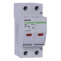 Тримач-роз'єднувач запобіжників; типорозмір 10x38mm 1PN 32A , Ex9F 1PN 32A