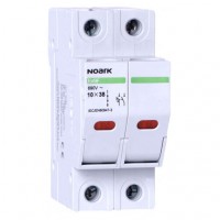 Тримач-роз'єднувач запобіжників; типорозмір 10x38mm 2P 32A , Ex9F 2P 32A