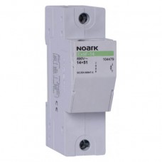 Тримач-роз'єднувач запобіжників; типорозмір 14x51mm 1P 50A , Ex9F-14 1P 50A