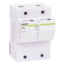 Тримач-роз'єднувач запобіжників; типорозмір 22x58mm 2P 100A , Ex9F-22 2P 100A