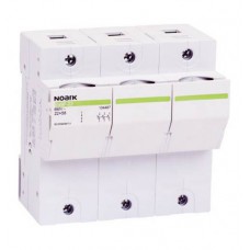 Тримач-роз'єднувач запобіжників; типорозмір 22x58mm 3P 100A , Ex9F-22 3P 100A