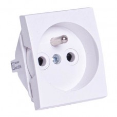 Модульна розетка 16А, 250В Schuko, GS PMF-C