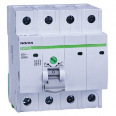 Вимикач навантаження, ширина 4 DIN, 4 полюси, 25A, Ex9I125 4P 25A