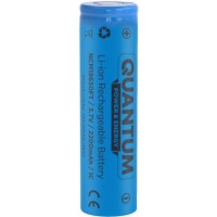 Акумулятор літій-іонний Quantum Li-ion NCM18650, 2200mAh, 1С, 1шт/уп