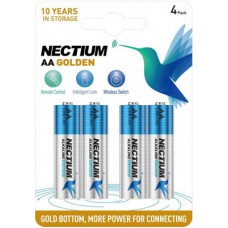Лужна батарейка Nectium AA/LR6 4шт/уп blister