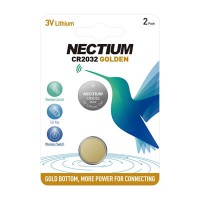 Літієва батарейка Nectium  "таблетка" CR1632 5шт/уп blister