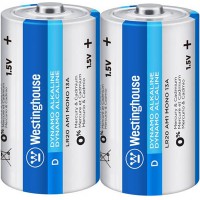 Лужна батарейка Westinghouse Dynamo Alkaline D/LR20 2шт/уп shrink