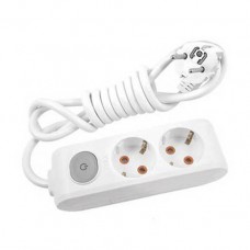 Viko Multilet Удлинитель 2 гн. 5 м с/з с кнопкой