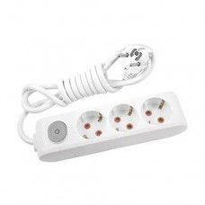 Viko Multilet Удлинитель 3 гн. 5 м с/з с кнопкой