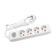 Viko Multilet Удлинитель 4 гн. 5 м с/з с кнопкой