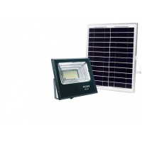 LUXEL Прожектор LED на солнечных батареях с м/в датчиком движения 25w 6500K IP65 (SFL-25C)