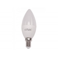 LUXEL Лампа LED C37 6w E14 4000K (045-NE)