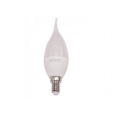 LUXEL Лампа LED СА37 6w E14 3000K (049-HE)