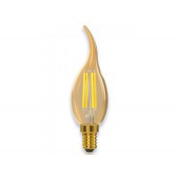 Лампа CF35  filament golden 5w E14 2500K (074-HG)