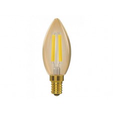 Лампа С35  filament golden 7w E14 2500K (076-HG)