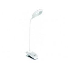 LUXEL LED-світильник настільний 6W (білий) +USB,нічник, кріплення-кліп 110*420mm(TLC-04W)
