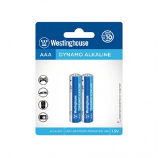 Лужна батарейка Westinghouse Dynamo Alkaline AAA/LR03 2шт/уп blister