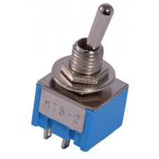  Тумблер MTS-201 ON-OFF 2Пол. *4Конт.