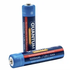  Акумулятор Ni-MH з низьким саморозрядом (LSD) Quantum 1000mAh AAA, 2шт/уп blister