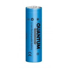  Акумулятор літій-іонний Quantum Li-ion NCM18650, 3350mAh, 3С, з клемним виступом, 1шт/уп