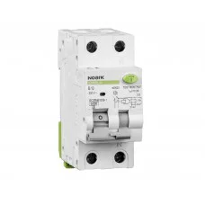 Дифавтомат, Icn=6kA, 1P+N, хар-ка C, In=25A, IΔn=30mA, тип AC, Ex9BL-N 1P+N C25 30mA