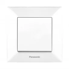Вимикач Panasonic Arkedia Slim одноклавішний, білий