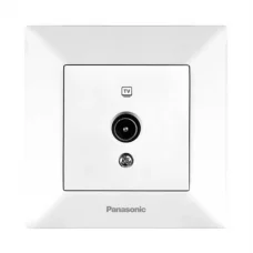 Розетка Panasonic Arkedia Slim ТV кінцева, біла