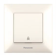 Кнопка Panasonic Arkedia Slim дзвінка, кремова