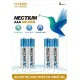  Лужна батарейка Nectium AAA/LR03 4шт/уп blister